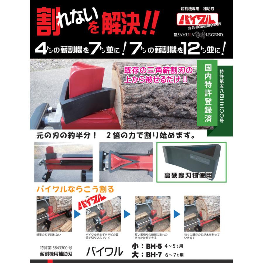 KAZ 和コーポレーション 薪割り機 まき割り機 替刃 補助刃 小 廃材