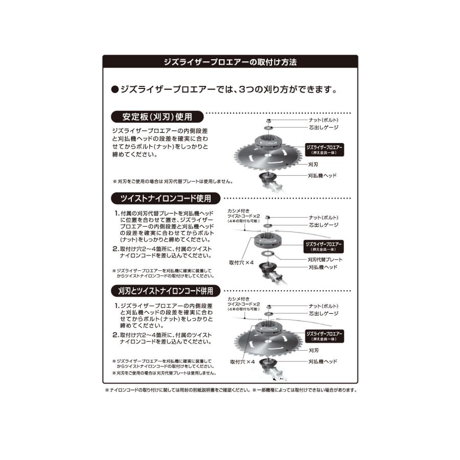 北村製作所 KITAMURA ジズライザー プロエアー Zizlizer 草刈機 草刈り