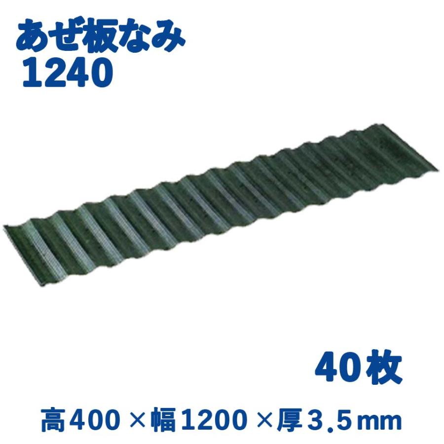 40枚組】サンポリ アゼ板なみ なみいた あぜいた 1240 40cm 400mm