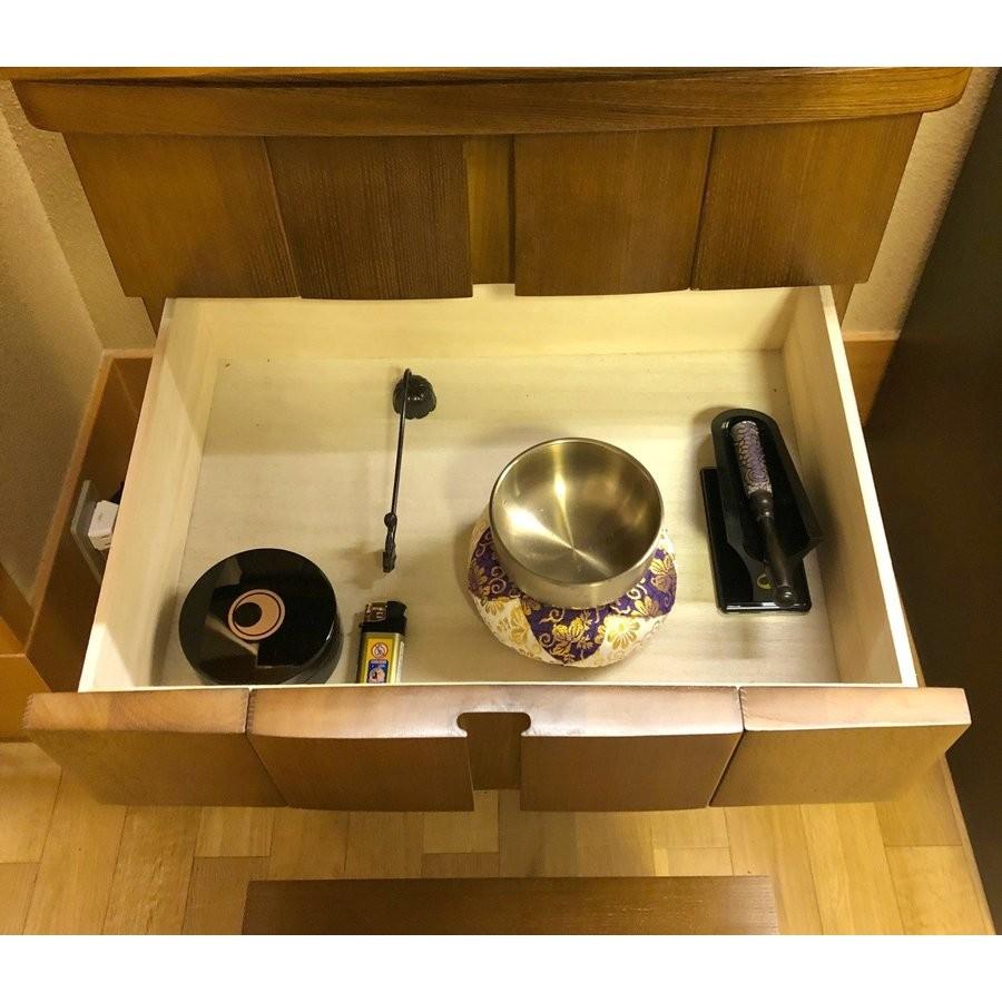 13周年記念イベントが阿弥陀如来＋家具調仏壇＋仏具消耗品＋経机KW542