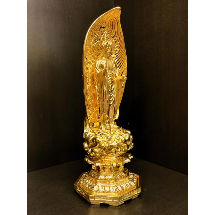 金銅 地蔵菩薩 立像 地蔵菩薩立像 文化遺産オンライン