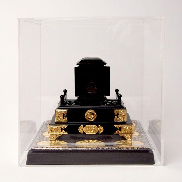 飾り箱　彫刻箱　彫物　飾り箱　仏像入れ 小仏像用アクリルケース 20cm角 : 十八羅かんオンラインストア - 通販