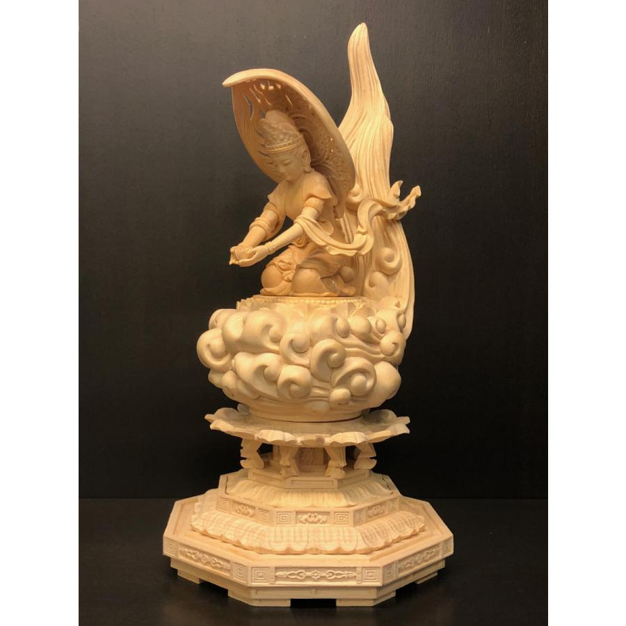 観音菩薩 Amazon｜EnergyPower 観音菩薩立像 高級天然ツゲ木彫り 木製仏像