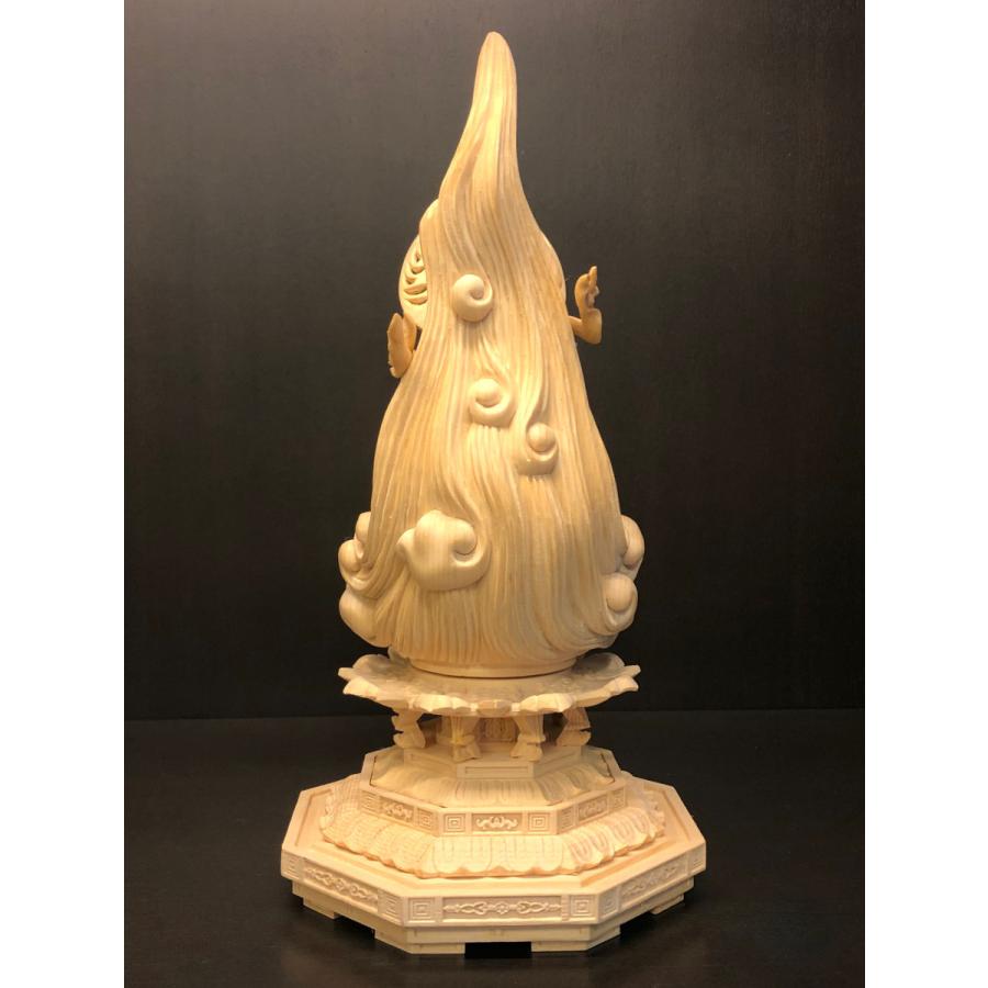 脇士 観音菩薩 勢至菩薩 木地仕立 品番W-13（阿弥陀如来6寸 G-5 適合