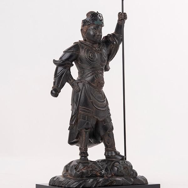 上杉謙信 泥足毘沙門天 Eib004 十八羅かん 日輪オンラインストア 通販 Yahoo ショッピング