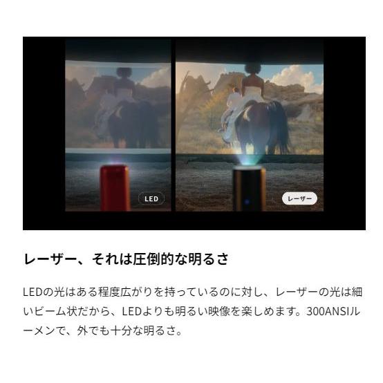 D2426N11 プロジェクター Nebula Capsule 3 Laser ブラック D2426N11 プロジェクター Nebula Capsule 3 Laser ブラック