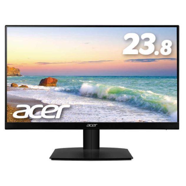エイサー 液晶ディスプレイ HA0シリーズ ブラック HA240YAbmi [23.8型