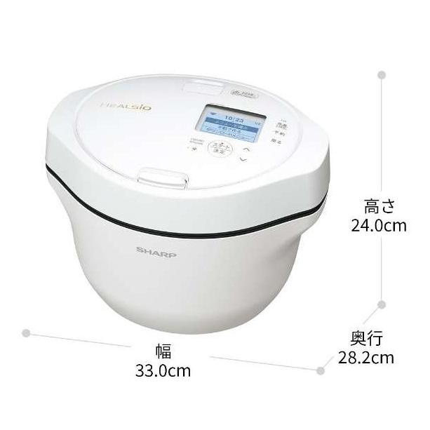 ヘルシオ ホットクック KN-HW16H-W 水なし自動調理鍋 1.6L ヘルシオ ホットクック KN-HW16H-W 水なし自動調理鍋 1.6L