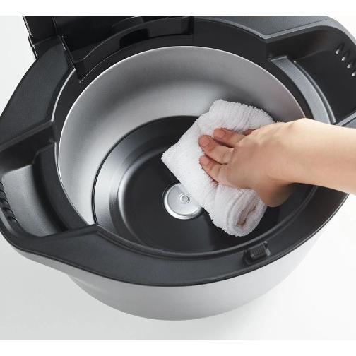 SHARP HEALSIO KN-HW24H-B 水無し自動調理鍋　ブラック系 Amazon | SHARP（シャープ） KN-HW24G-B 水なし自動調理鍋