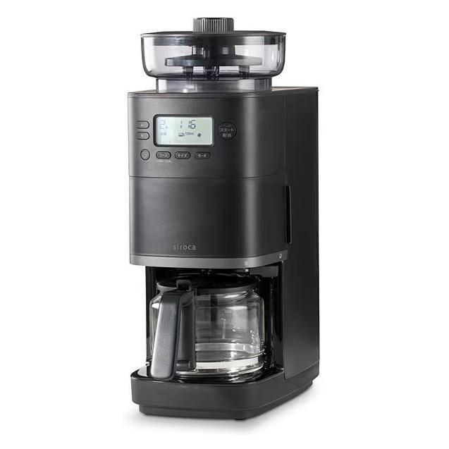 コーン式 全自動 コーヒーメーカー カフェばこPRO SC-C251(K) ブラック