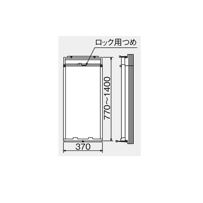 ②CORONA/コロナ　窓用エアコンアルミ製標準取付枠　WA−9 WA-9 エアコン部材 コロナ CORONA ルームエアコン アルミ製標準取付枠