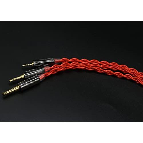 1点のみ】銀銅合金導体 8コア1064芯 MMCX⁄4.4mmバランス 1