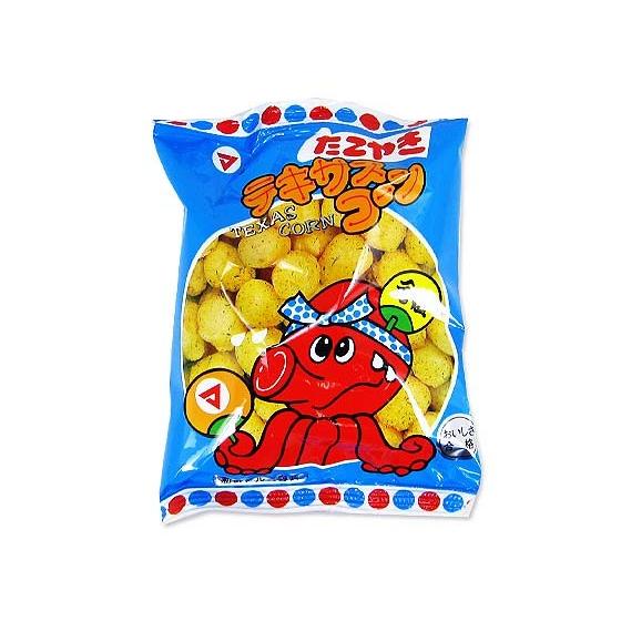 テキサスコーン 元祖 たこやき k 松山製菓 （ 30個入 ）駄菓子 お菓子
