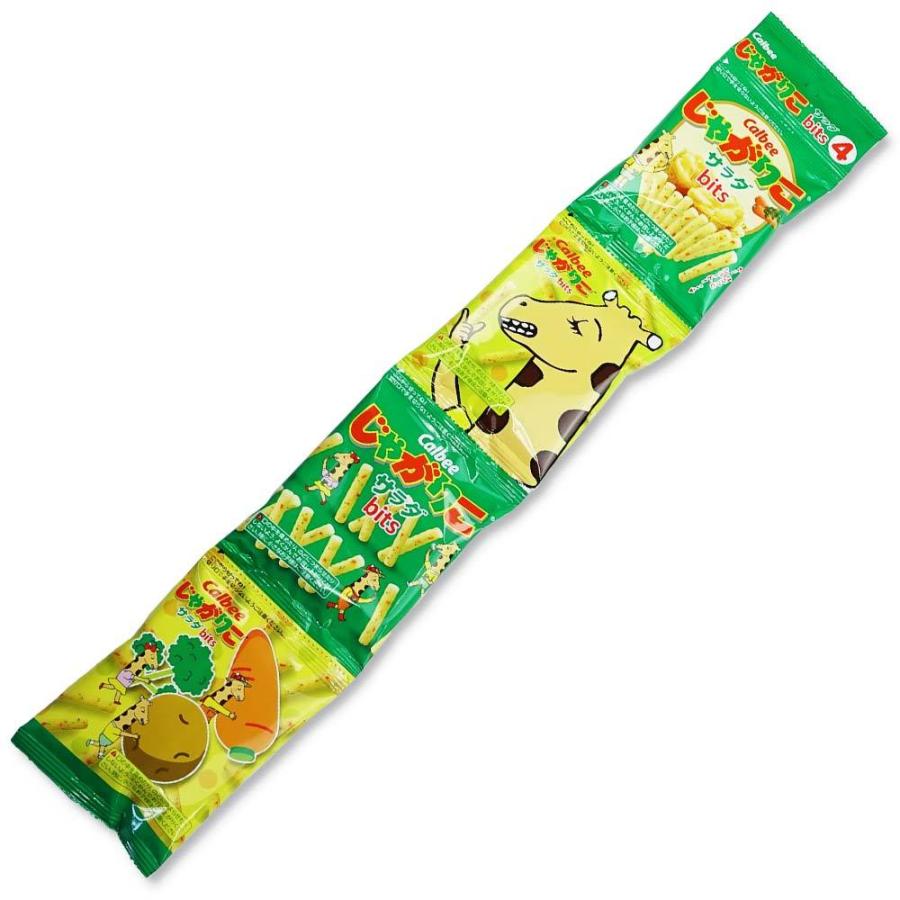カルビー じゃがりこbits4 サラダ （12個入）お菓子 スナック
