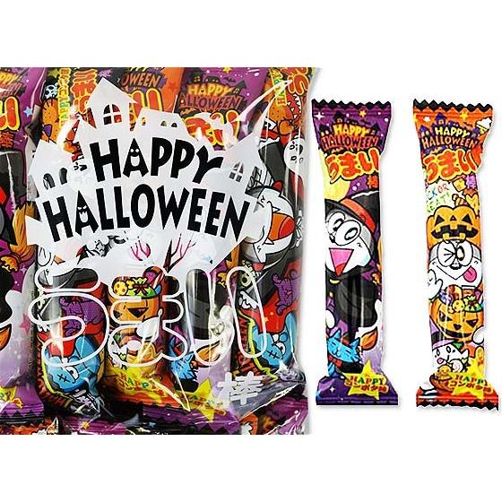 ハロウィン限定】やおきん うまい棒 ハッピーコンポタ味 (30本