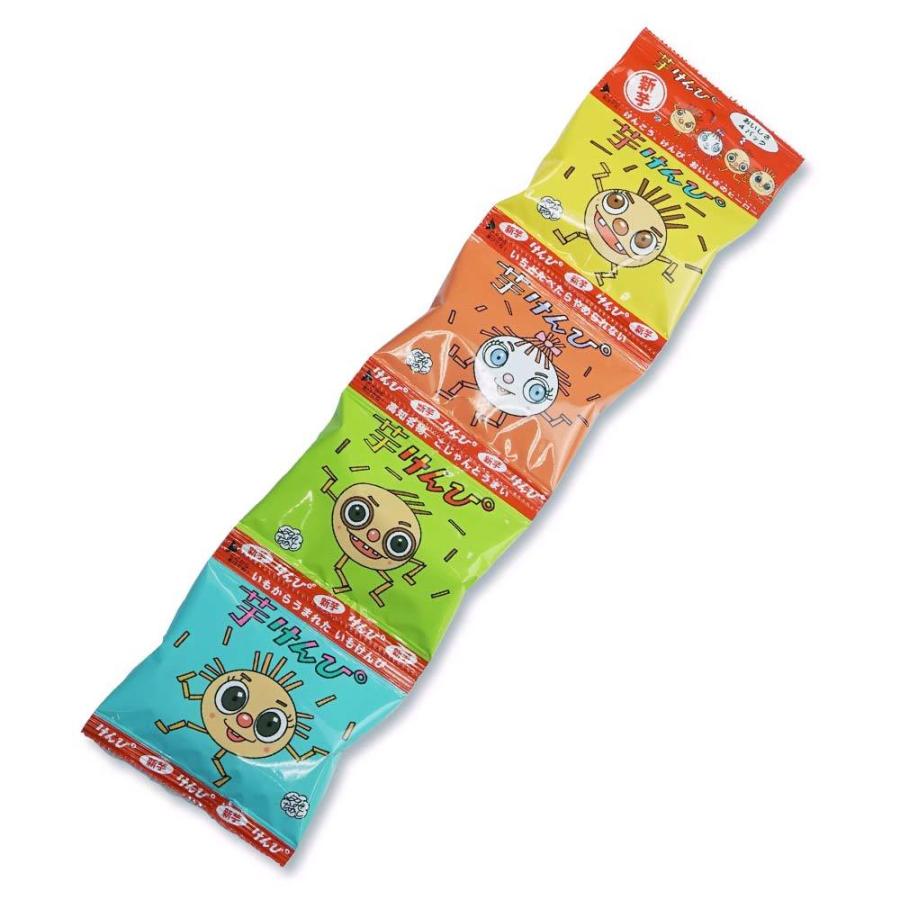 芋けんぴ 4P (12個入) お菓子 スナック おやつ 4連 箱買い 景品 ケンピ