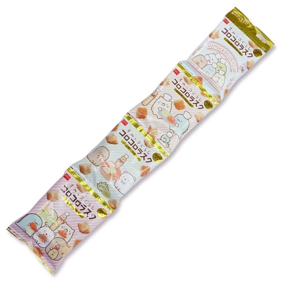 おやつカンパニー すみっコぐらし コロコロラスク シュガーバター味 4P