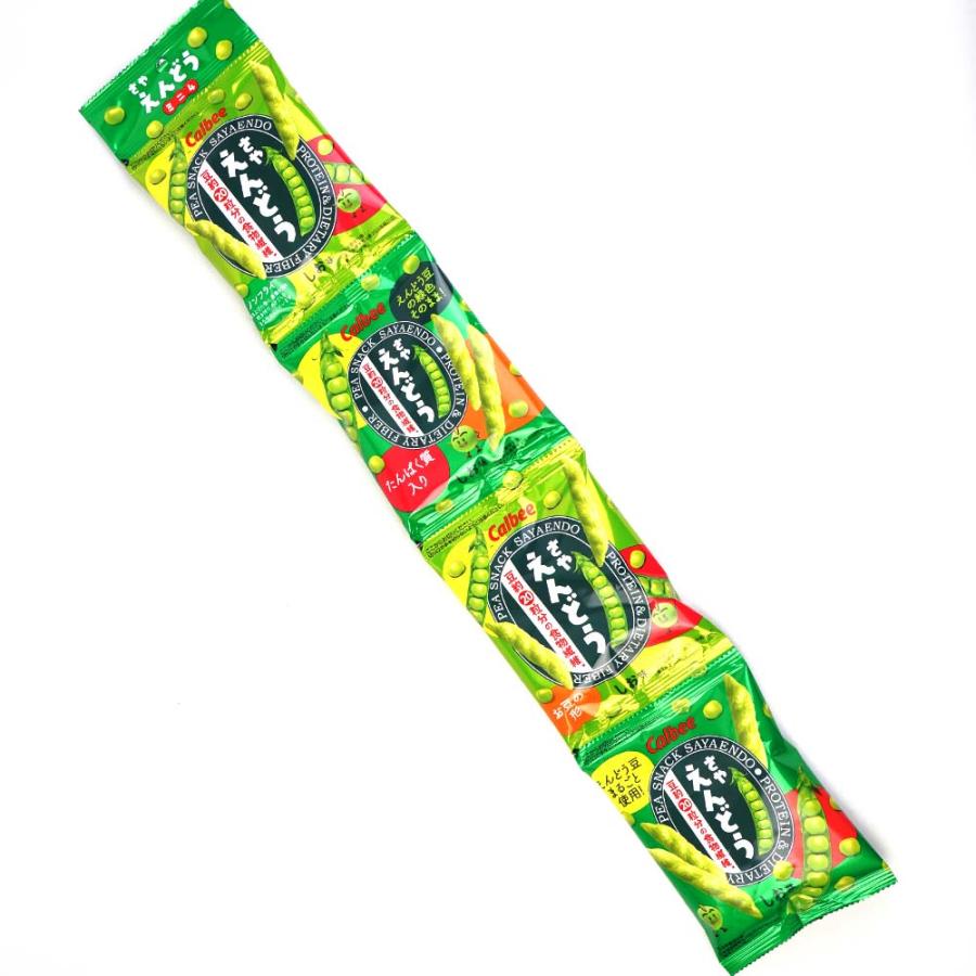 さやえんどう 4P (1個入) / お菓子 バラ売り 4連 単品 スナック系のお