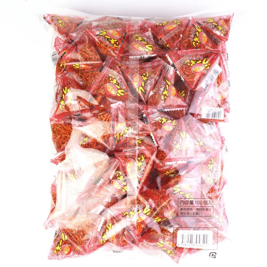ラーメンスナックテトラ 大袋 (100個入) / 駄菓子 まとめ買い 業務用