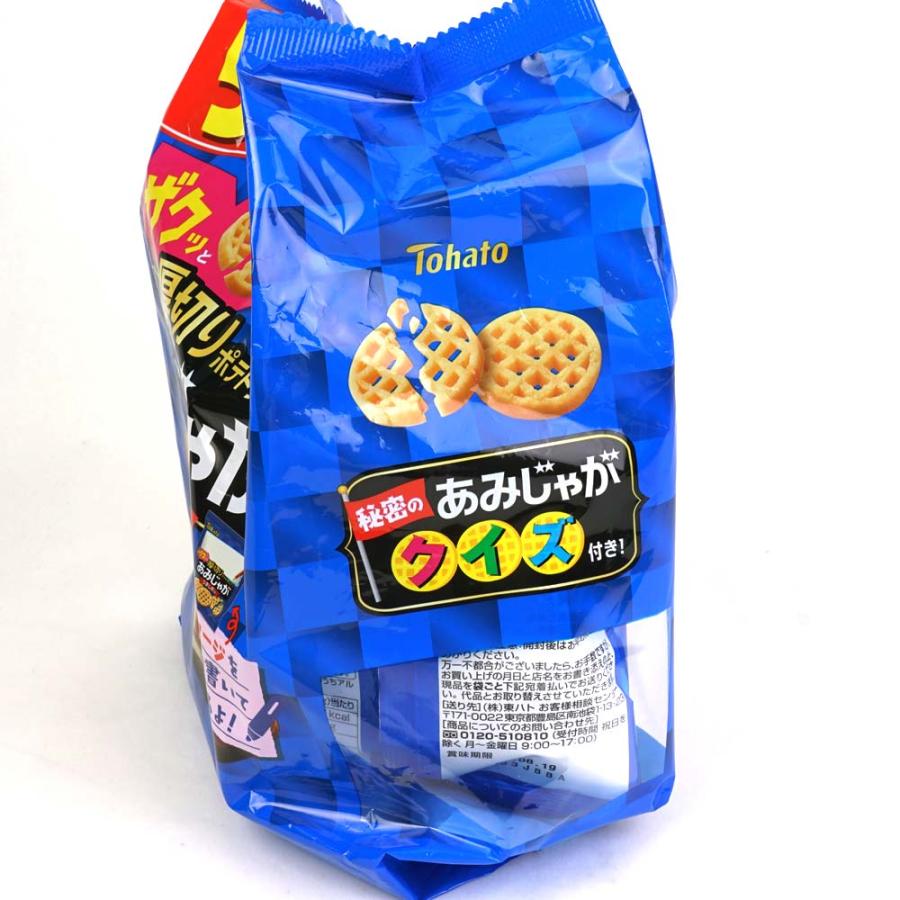 あみじゃが うましお 大袋 (12個入) / お菓子 まとめ買い 箱買い