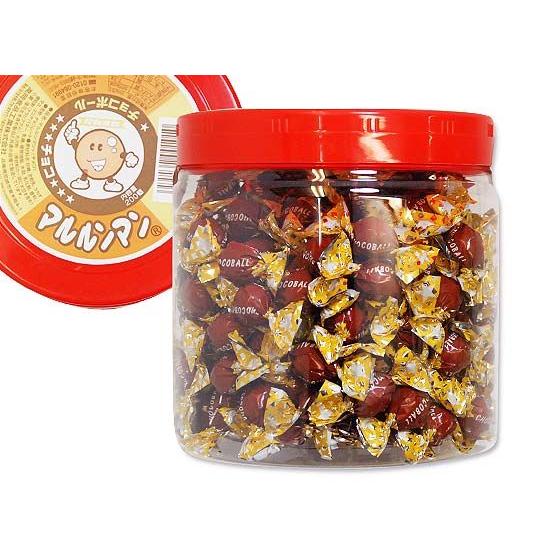 駄菓子のまとめ買い・チョコ系の駄菓子】 360g マルルンマンチョコ