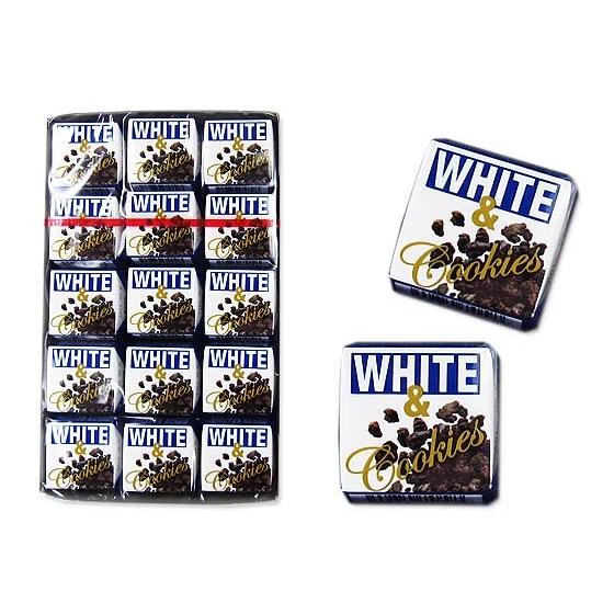 秋・冬限定】チロル チロルチョコ ホワイトクッキー （30個入） 駄菓子
