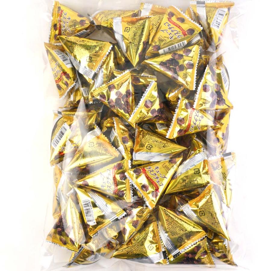 キューブ ラスク チョコ 大袋 ( 50個入 x 4袋入 ) / 駄菓子 まとめ買い