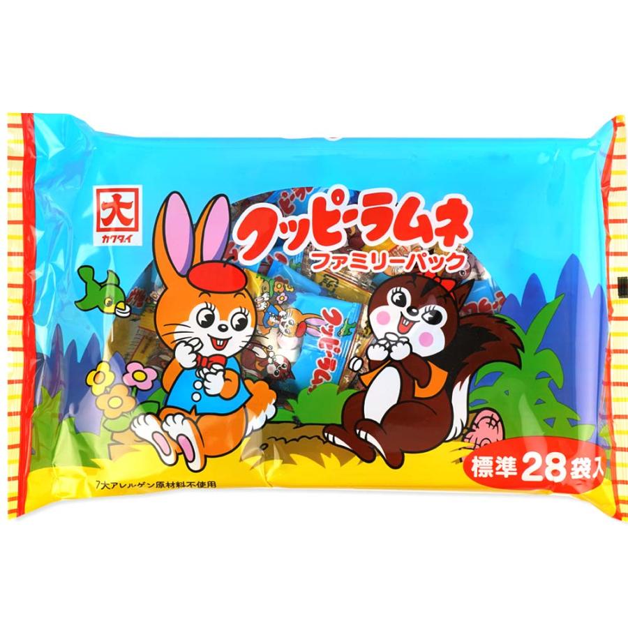 クッピー ラムネ ファミリーパック 大袋 (1袋) / 駄菓子 バラ売り 1個