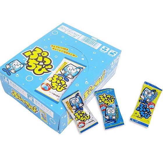 駄菓子のまとめ買い・飴・チューイングの駄菓子】ぷっちびソーダ味（50