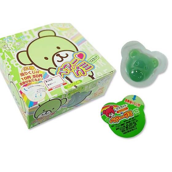 丹生堂 ベアーグミ マスカット（100＋金券分24個）業務用 駄菓子 アメ