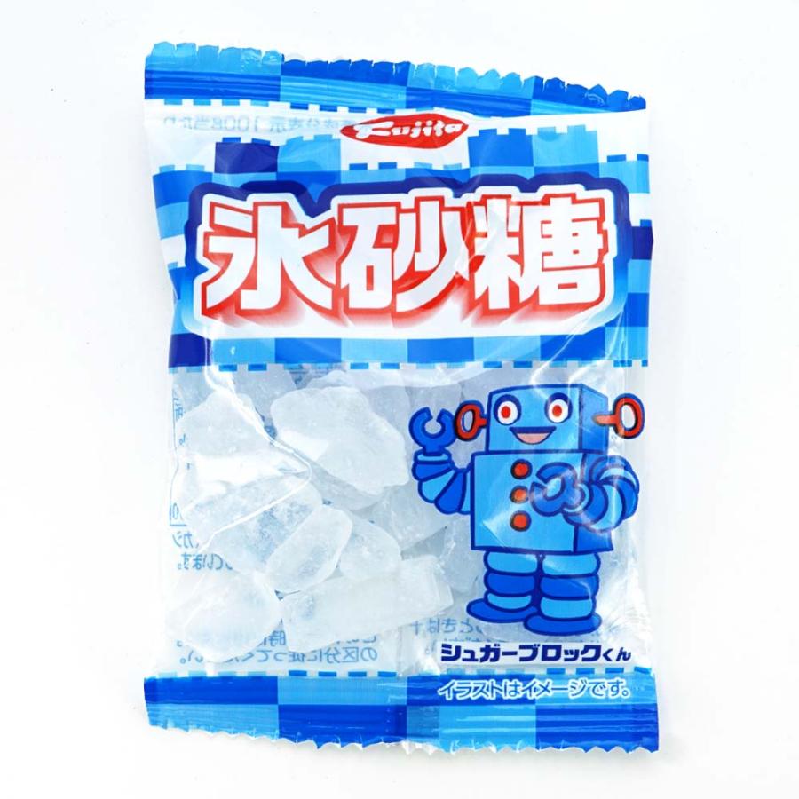 藤田 氷砂糖 g 30袋入 こおり砂糖 非常食 保存食 備蓄用 景品玩具 駄菓子の2丁目ひみつ基地 通販 Yahoo ショッピング