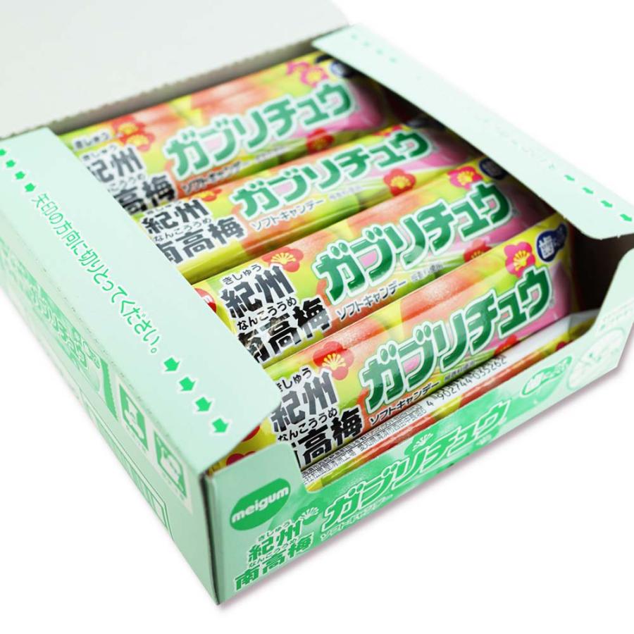 明治チューインガム ガブリチュウ 紀州南高梅 (20本入) 駄菓子 お菓子