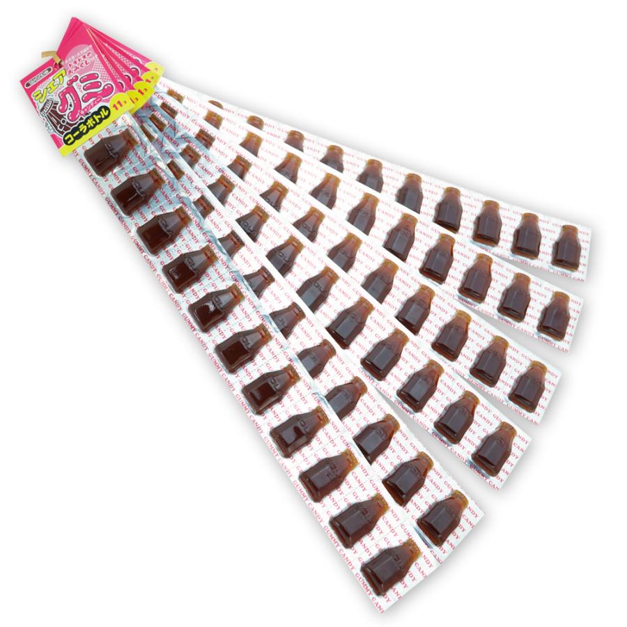 丹生堂 占い付き シェア コーラボトル グミ 11p ( 1連 x 12個入