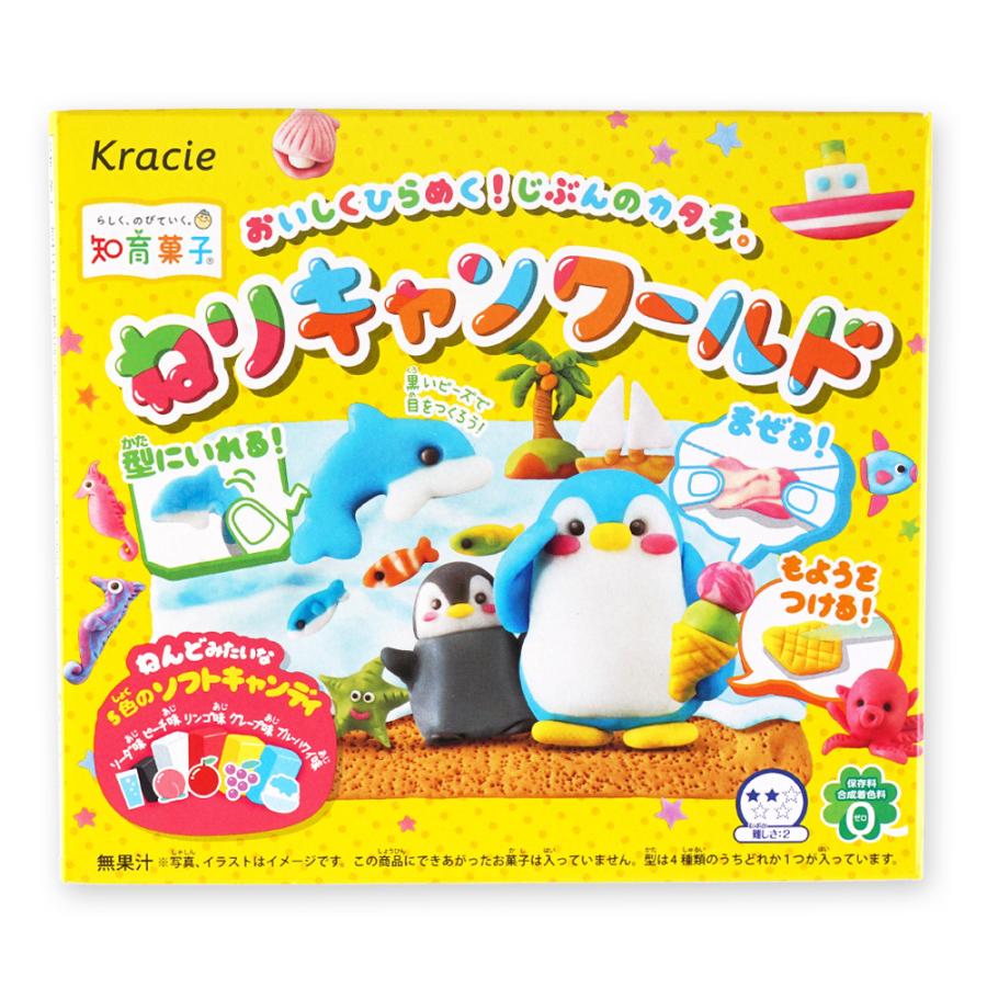 知育菓子 ねりキャンワールド（5個入）クラシエ キャンディ 作るお菓子
