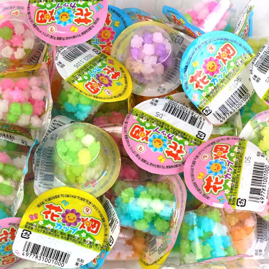 花畑カップ こんぺいとう（40個入）駄菓子 まとめ買い 箱買い こんぺい糖 キャンディ系のお菓子 景品 縁日 お祭り マルタ 40445