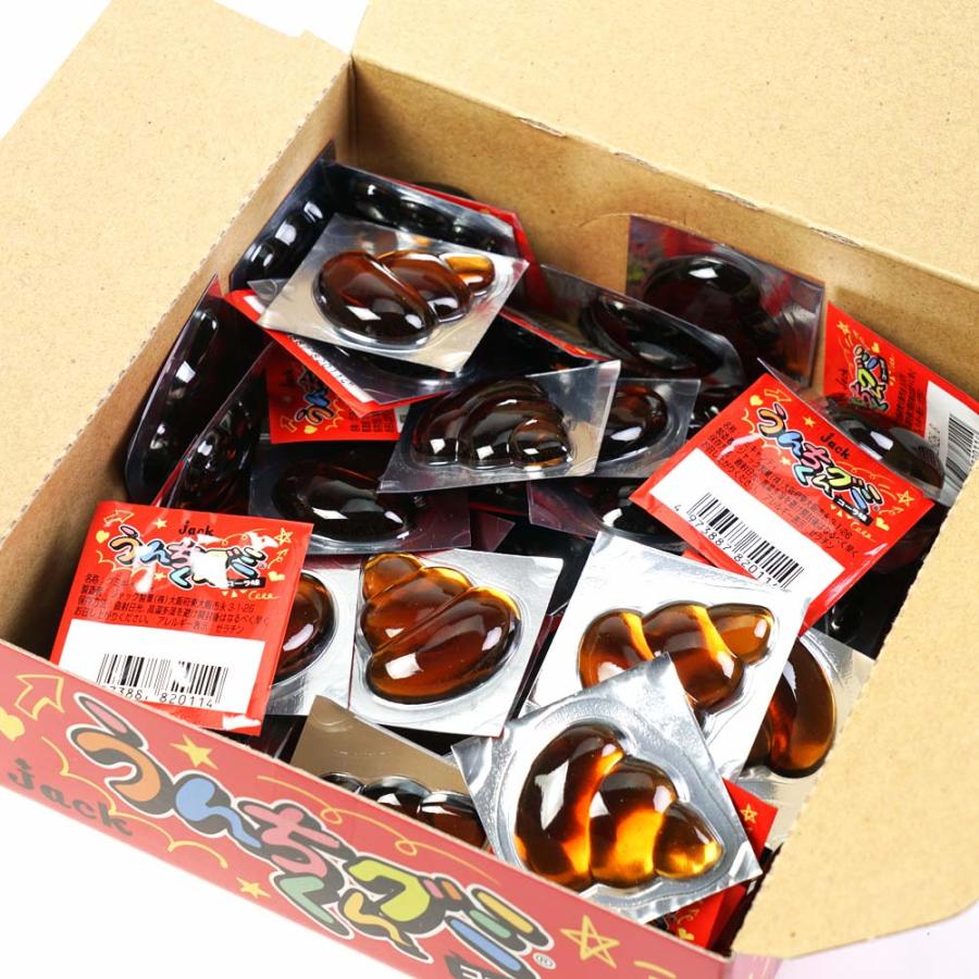 ジャック うんちくんグミ コーラ味（70個入） 駄菓子 まとめ買い箱買い