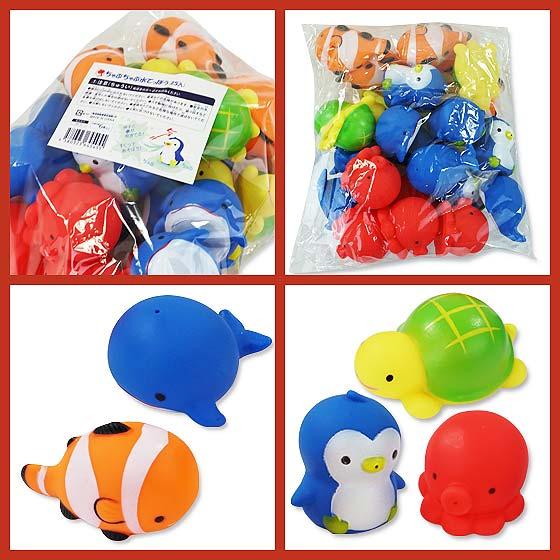 水鉄砲 ちゃぷちゃぷ 海の生き物 水てっぽう 25個入 おもちゃ 水鉄砲 まとめ買い 箱買い 景品 お祭り くじ引き 縁日 Y0028 景品玩具 駄菓子の2丁目ひみつ基地 通販 Yahoo ショッピング