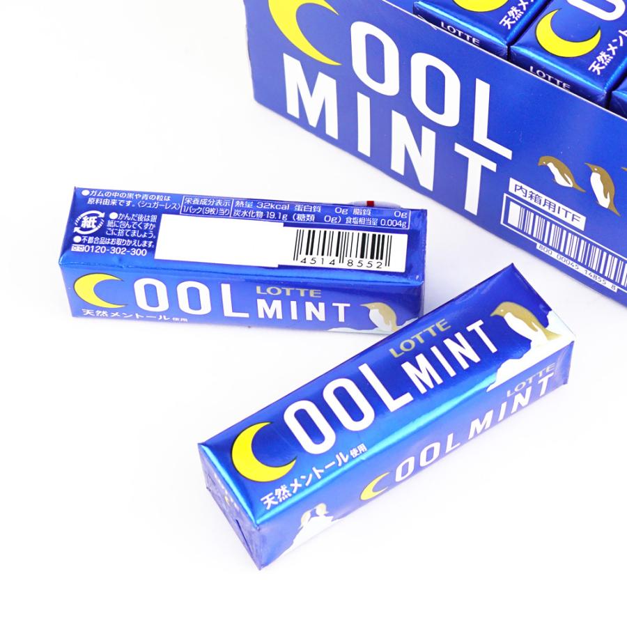 ロッテ 9枚 クールミントガム 15個入 お菓子 エチケットガム 爽快 眠気覚まし 500 景品玩具 駄菓子の2丁目ひみつ基地 通販 Yahoo ショッピング