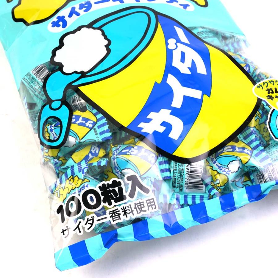 どんぐりガム サイダー （100個入）駄菓子 ガム 飴 懐かしい