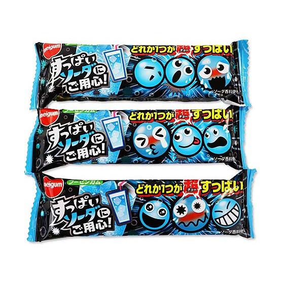 明チュウ すっぱいソーダにご用心 個入 駄菓子 ガム まとめ買い 箱買い 3個に1個 景品玩具 駄菓子の2丁目ひみつ基地 通販 Yahoo ショッピング