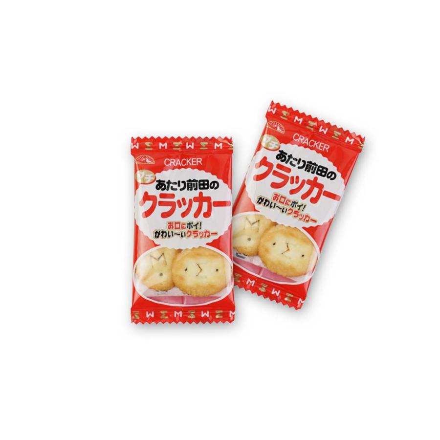 プチ あたり前田のクラッカー 大袋 (100個入) / 駄菓子 まとめ買い 箱