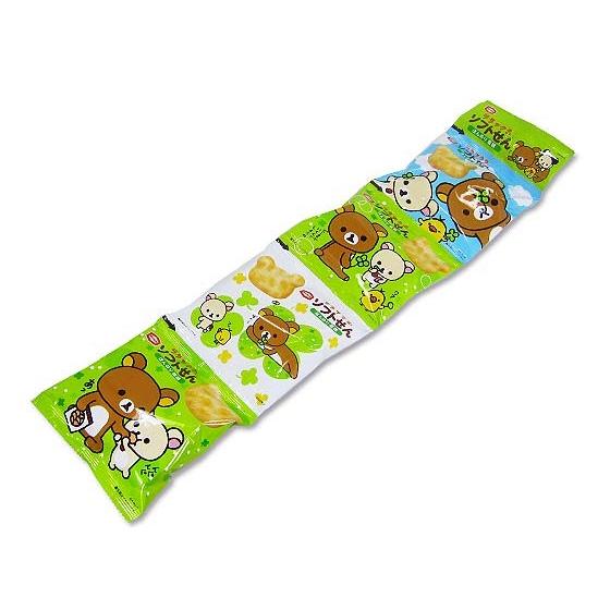 亀田 リラックマ ソフトせん 4連 パック（10個入）お菓子 せんべい