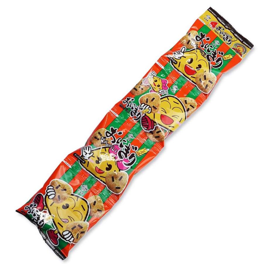 お菓子のまとめ買い・米菓・せんべい系のお菓子 マスヤ 4Pおにぎり