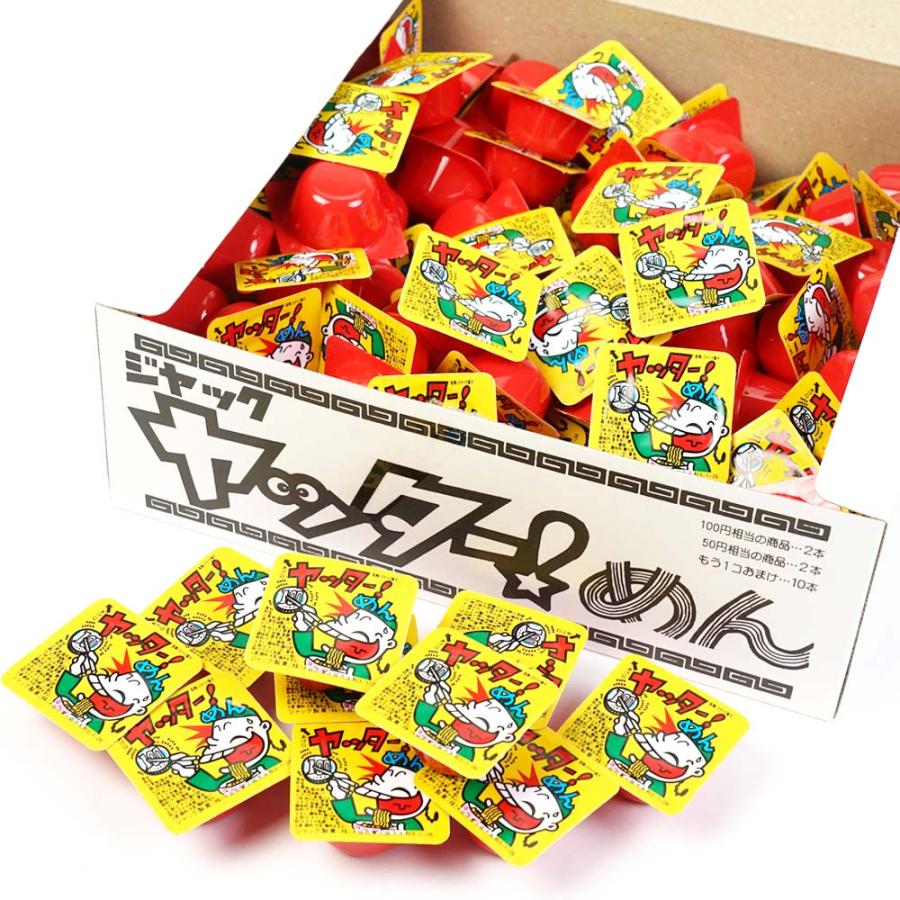 ジャック ヤッターめん 当たり付 ((100個+あたり)×5箱) 駄菓子