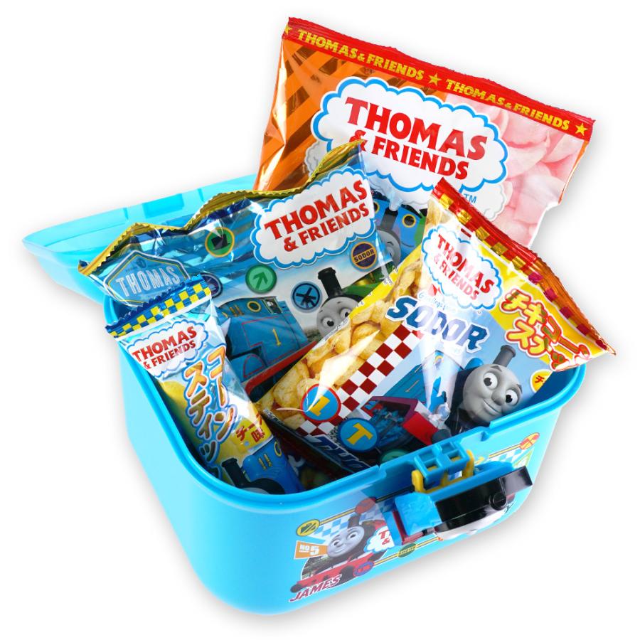 クリスマス限定】機関車 トーマス クリア トランク お菓子 詰め合わせ