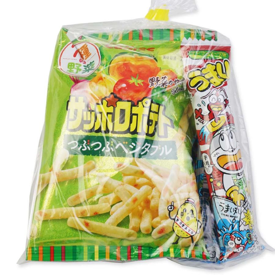 お菓子食品詰め合わせセット 送料無料 】200円 お菓子 袋 詰め合わせ セットD (100個セット) 駄菓子