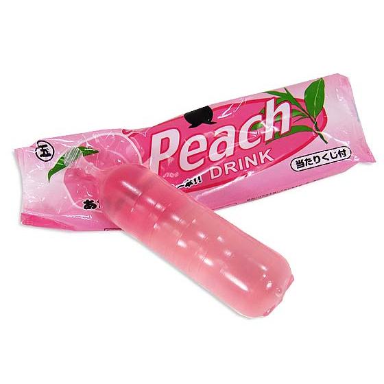 マルゴ 当たり付 ピーチ ドリンク（40個入）駄菓子 ジュース 当り もも
