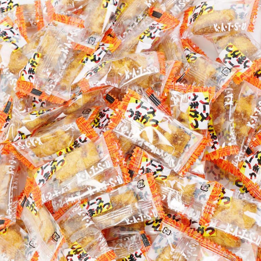 ソースうまかつ 紙 ポット（100個入) 駄菓子 まとめ買い 箱買い 珍味
