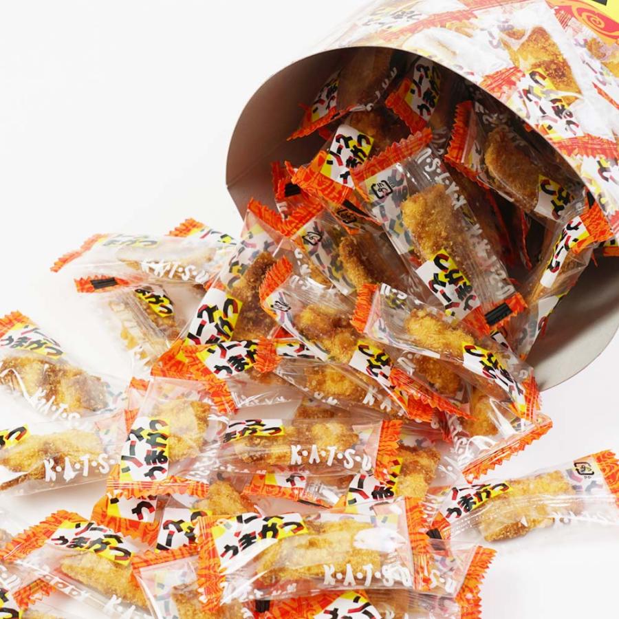 ソースうまかつ 紙 ポット（100個入) 駄菓子 まとめ買い 箱買い 珍味