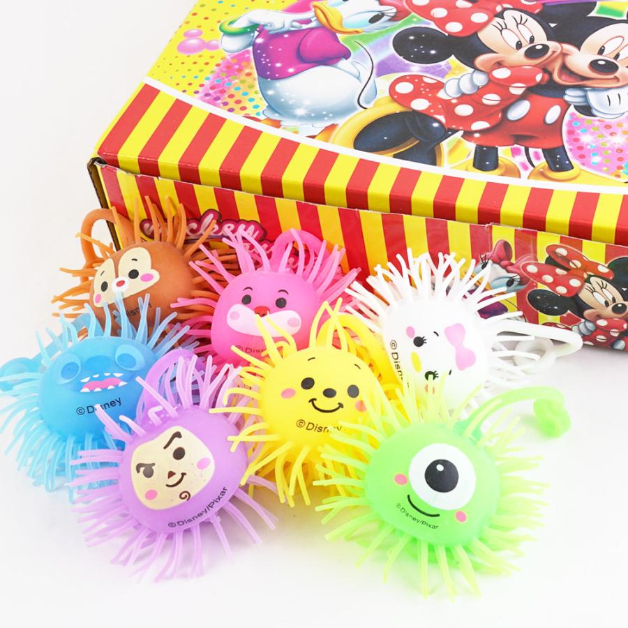 ディズニー キュートフェイス 光る もじゃもじゃ ヨーヨー 24個入 光るおもちゃ まとめ買い 箱買い 景品 子供会 縁日 くじ引き お祭り 不良返品不可 T1 T0080 O 景品玩具 駄菓子の2丁目ひみつ基地 通販 Yahoo ショッピング